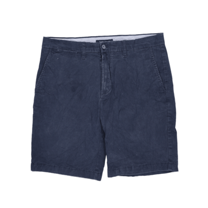 Tommy Hilfiger Men's Navy Blue Chino Shorts 32 in Cotton