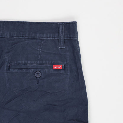 Levi's Navy Blue Cotton Chino Shorts W29 Small