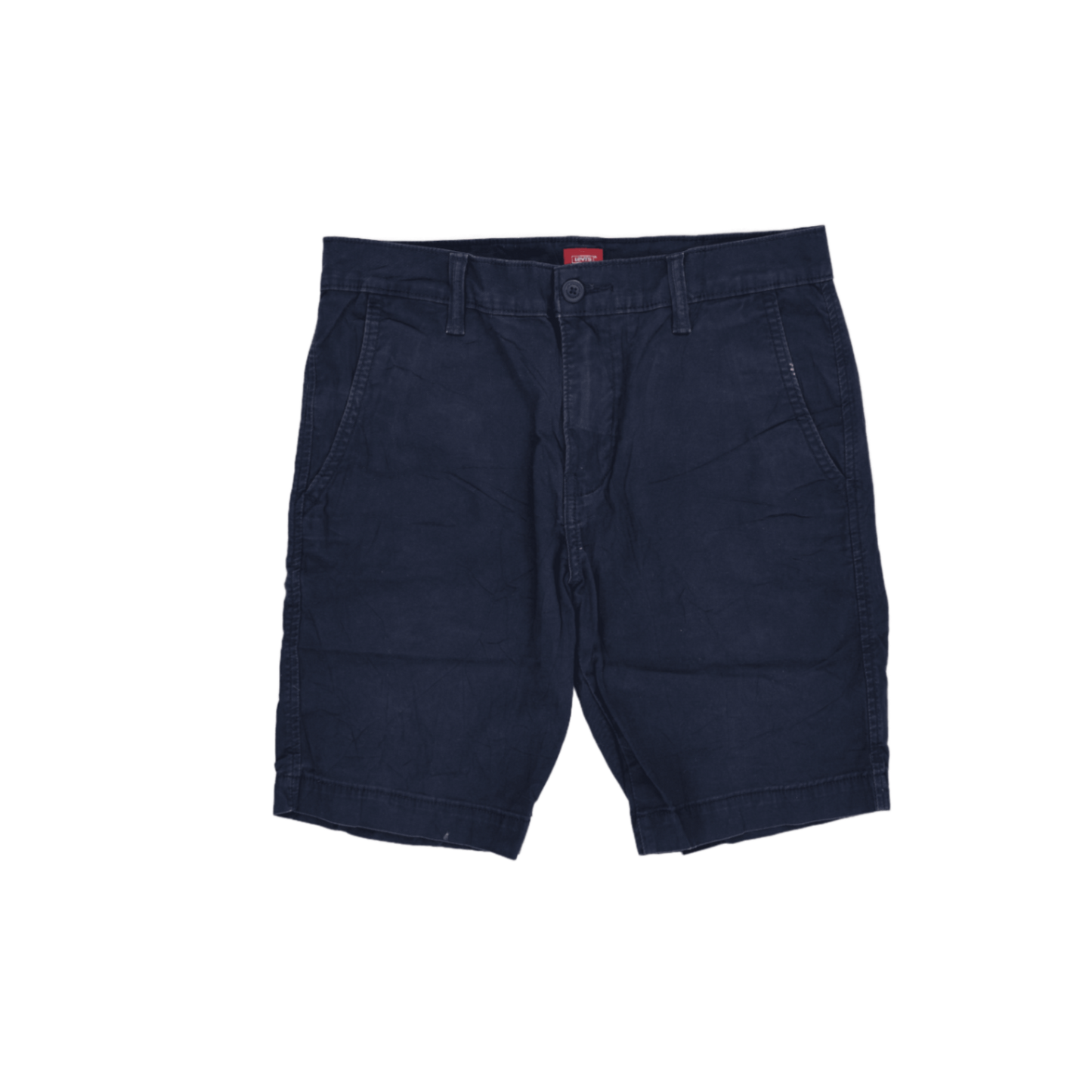 Levi's Navy Blue Cotton Chino Shorts W29 Small