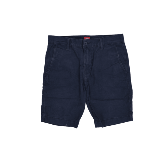 Levi's Navy Blue Cotton Chino Shorts W29 Small