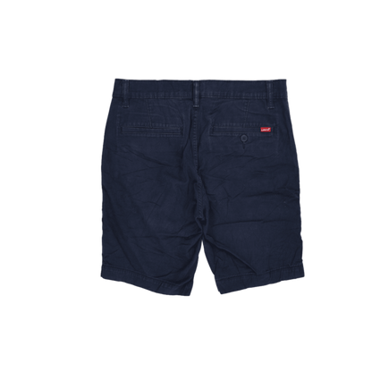 Levi's Navy Blue Cotton Chino Shorts W29 Small
