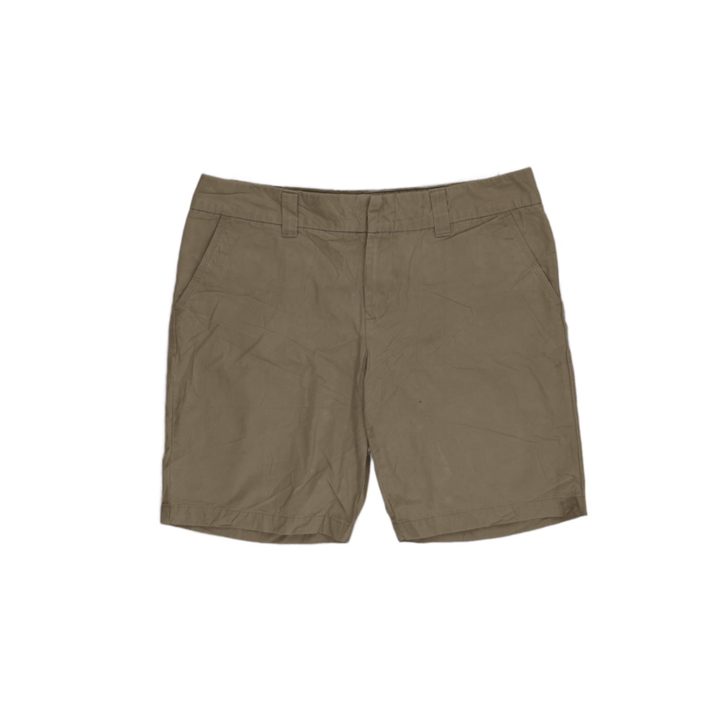 Tommy Hilfiger Khaki Cotton Shorts Size 10 7 Inch Inseam Casual