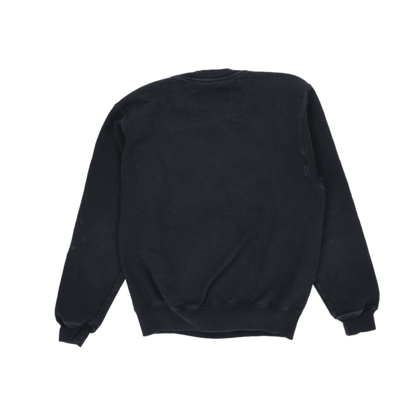 Champion Crewneck Sweatshirt Black Small Cotton Blend Men