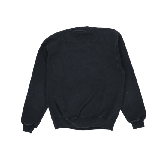Champion Crewneck Sweatshirt Black Small Cotton Blend Men