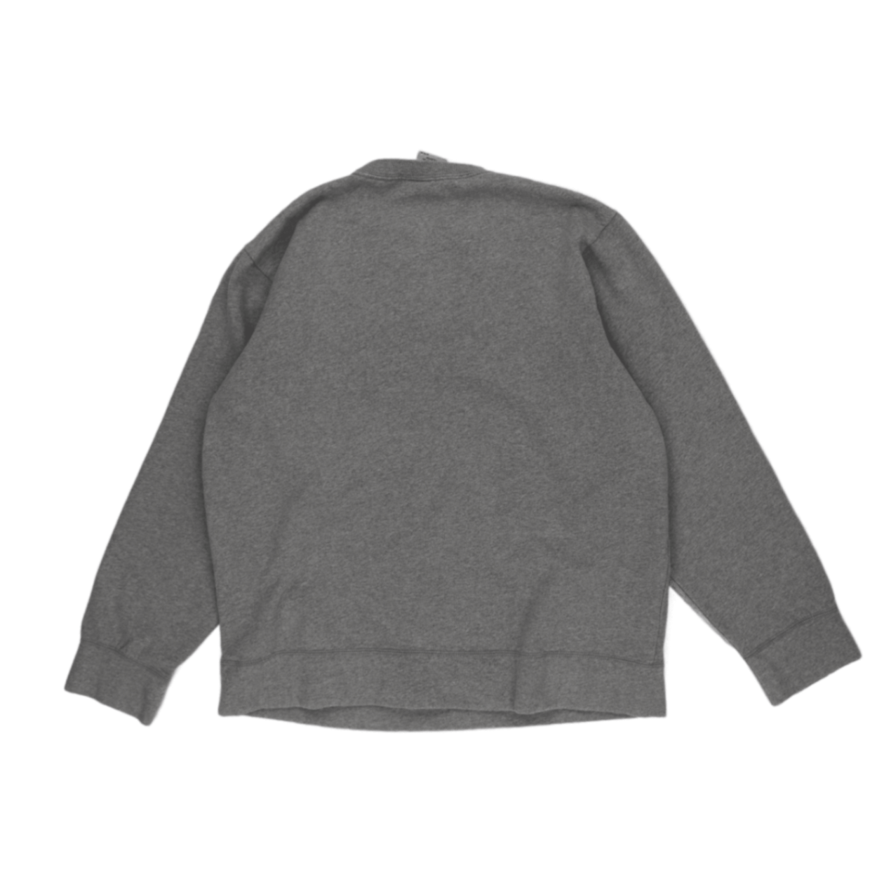 Tommy Hilfiger Vintage Grey Crew Neck Sweatshirt Men Size M 80 Cotton 20 Polyester