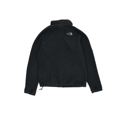 The North Face Black Full Zip Fleece Jacket Mens Medium Polyester Fleece Outdoor Jacket