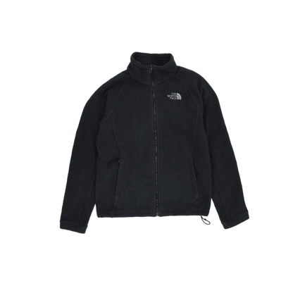 The North Face Black Full Zip Fleece Jacket Mens Medium Polyester Fleece Outdoor Jacket