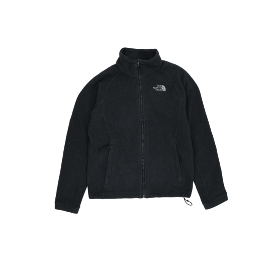 The North Face Black Full Zip Fleece Jacket Mens Medium Polyester Fleece Outdoor Jacket