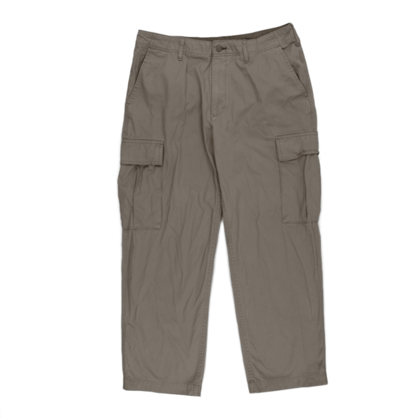 Tommy Hilfiger Khaki Cargo Trousers 34W x 30L 100 Percent Cotton Mens