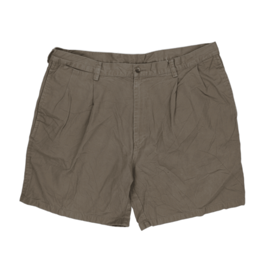 Nautica Khaki Chino Shorts Men Size 40 Vintage Cotton 9 Inch Inseam
