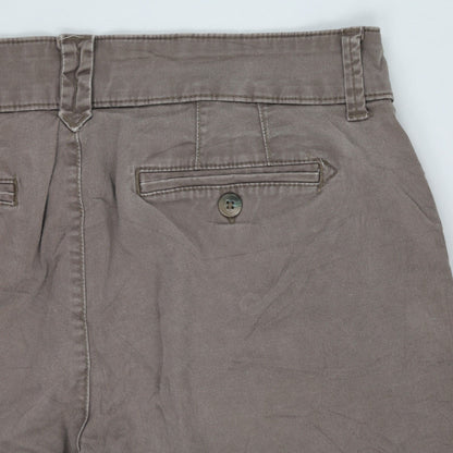 Lee Men's Chino Shorts Taupe Size 36 Cotton 11 Inch Inseam