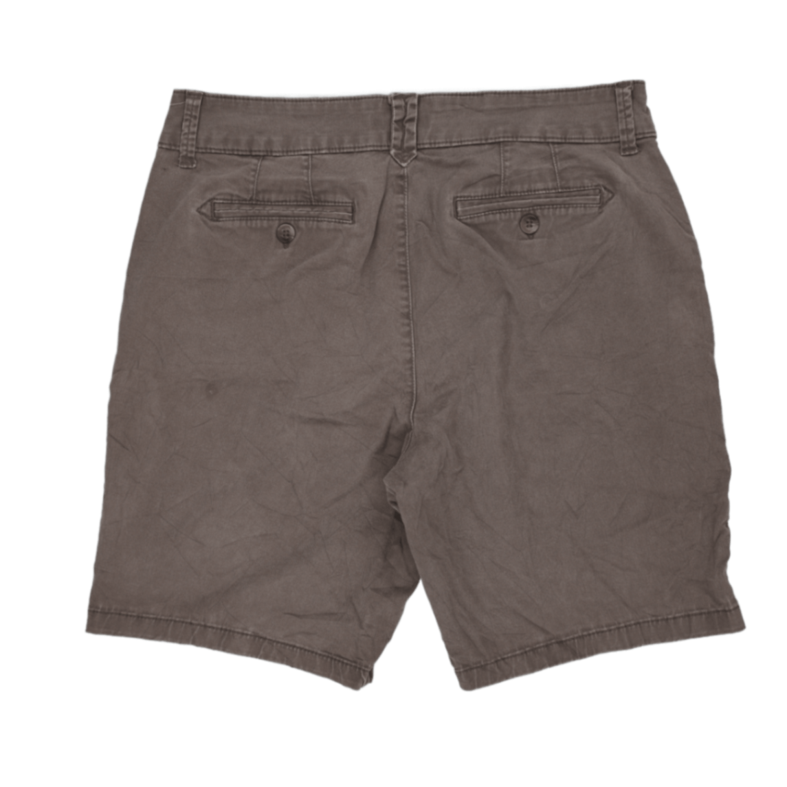 Lee Men's Chino Shorts Taupe Size 36 Cotton 11 Inch Inseam