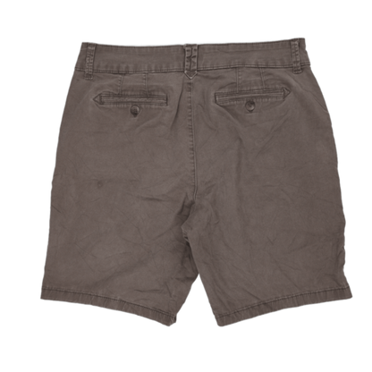 Lee Men's Chino Shorts Taupe Size 36 Cotton 11 Inch Inseam