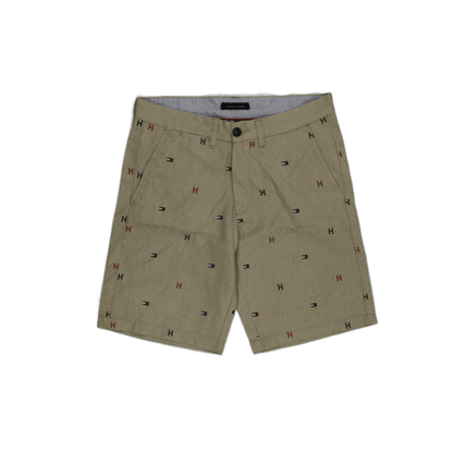 Tommy Hilfiger Khaki Smart Casual Shorts 32 Inch Waist 9 Inch Inseam Cotton