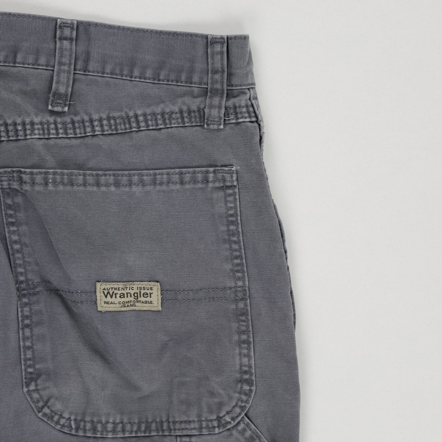Wrangler Carpenter Shorts Grey 34 Regular 100% Cotton