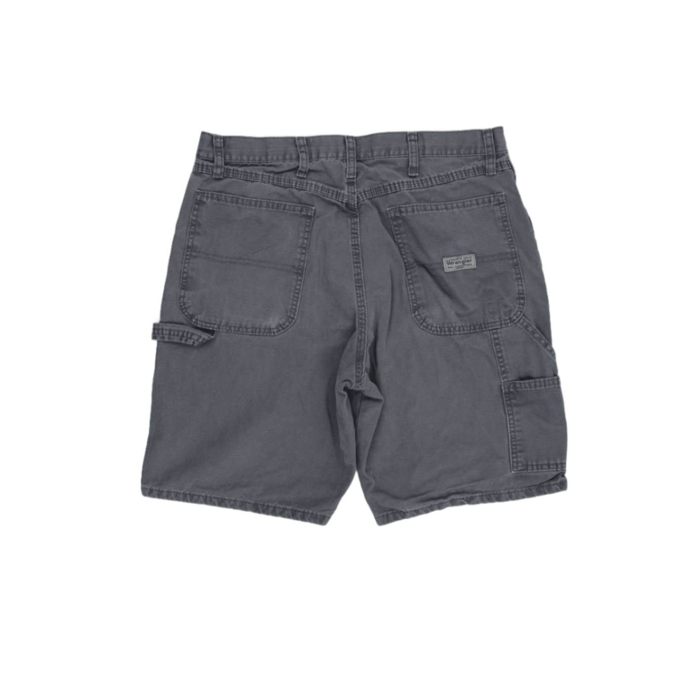 Wrangler Carpenter Shorts Grey 34 Regular 100% Cotton