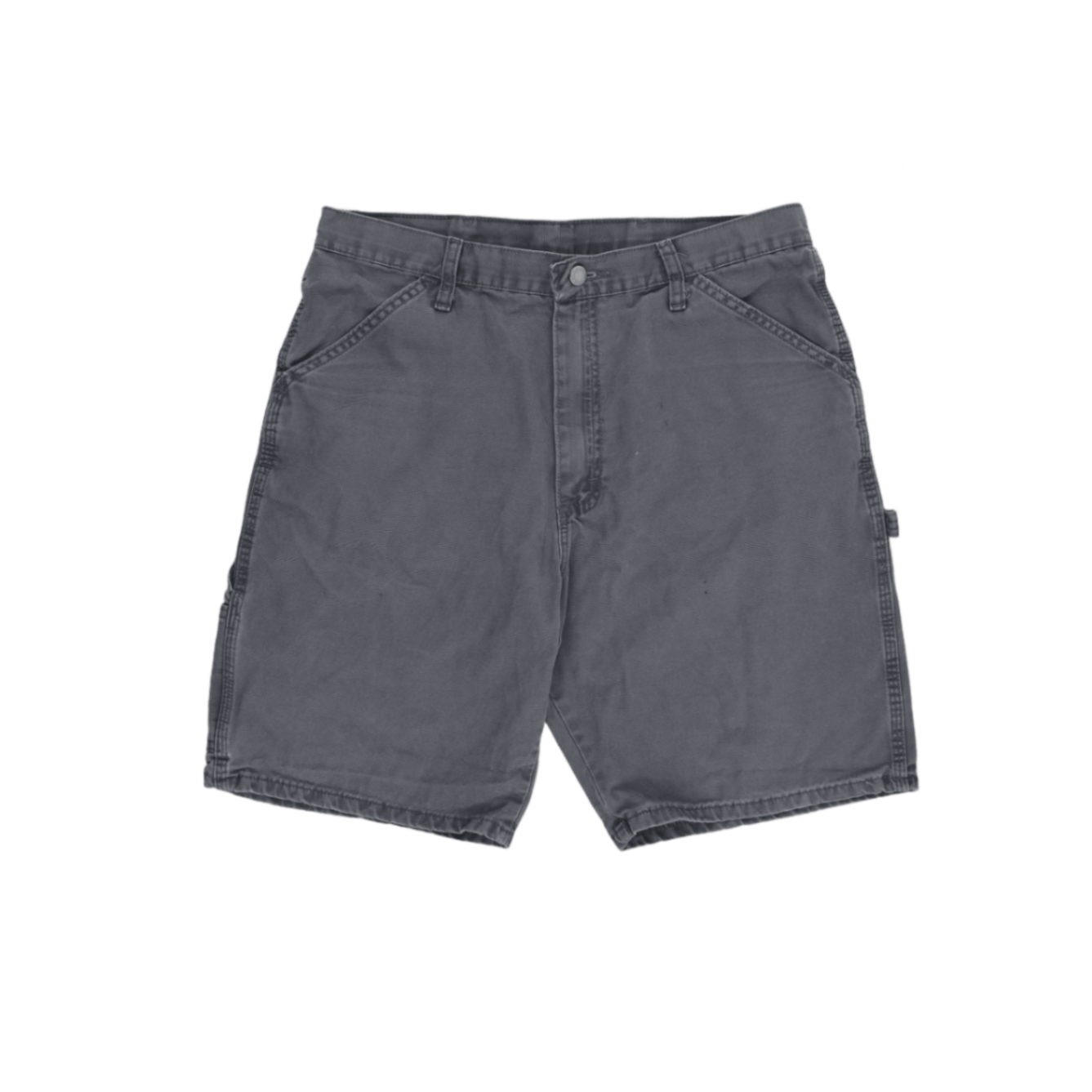 Wrangler Carpenter Shorts Grey 34 Regular 100% Cotton
