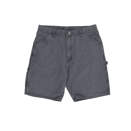 Wrangler Carpenter Shorts Grey 34 Regular 100% Cotton