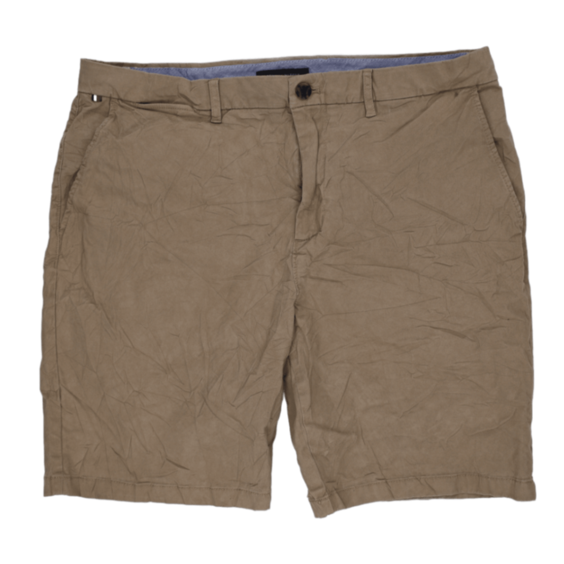 Tommy Hilfiger Men's Beige Cotton Chino Shorts Size 36