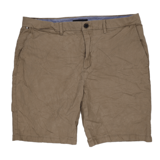 Tommy Hilfiger Men's Beige Cotton Chino Shorts Size 36