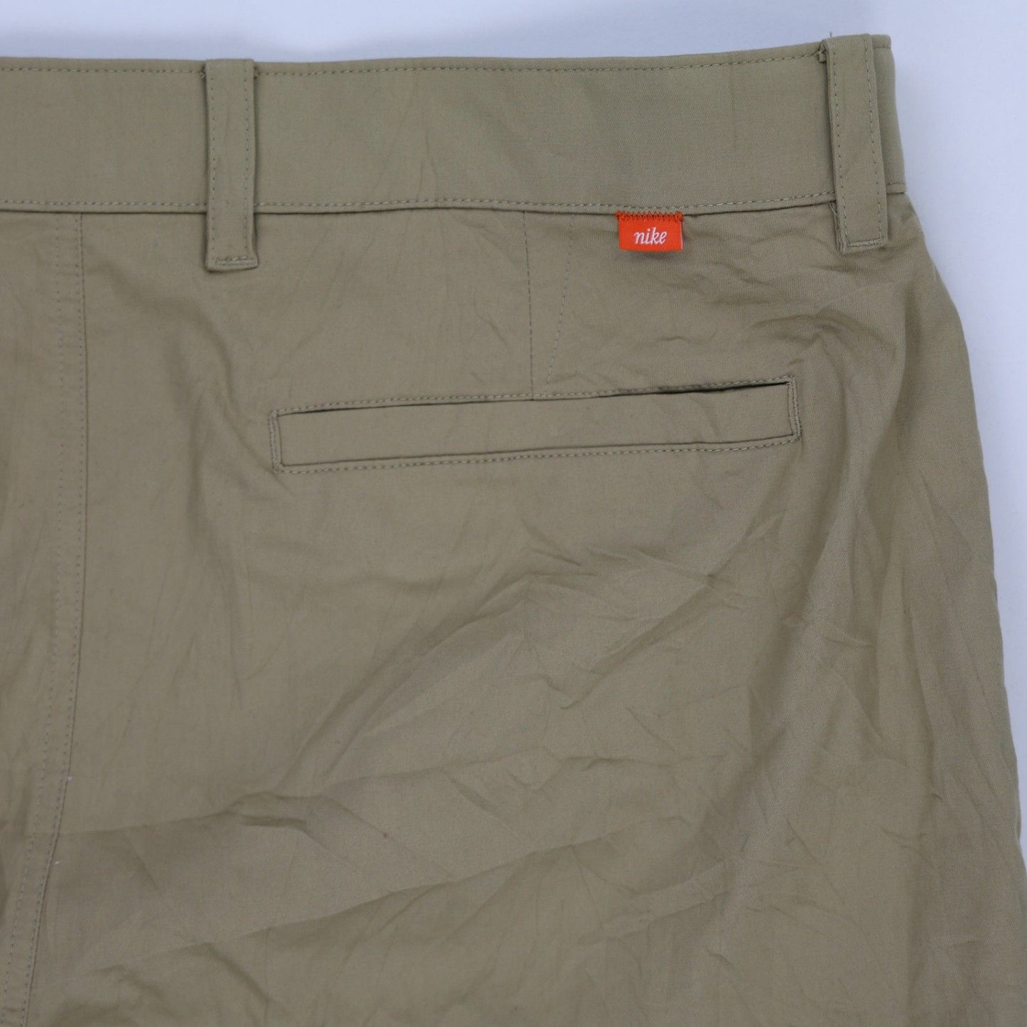 Nike Golf Shorts Beige 40 in Polyester Cotton Blend