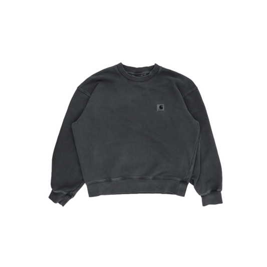 Carhartt WIP Grey Crewneck Sweatshirt for Men Size Small Cotton