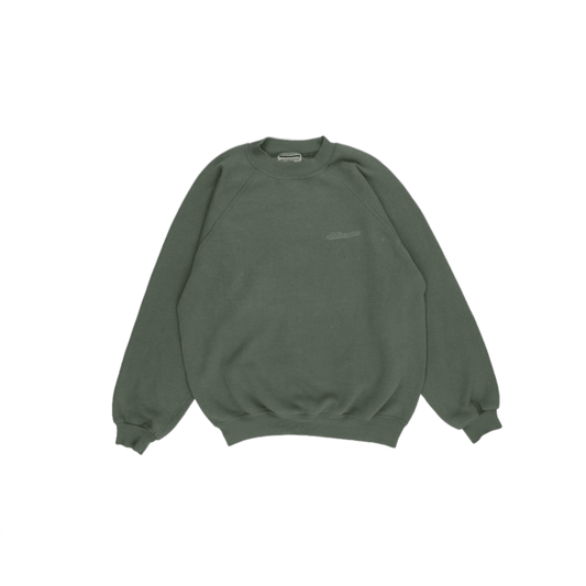 Levi's Vintage Green Crew Neck Sweatshirt Men Medium Cotton