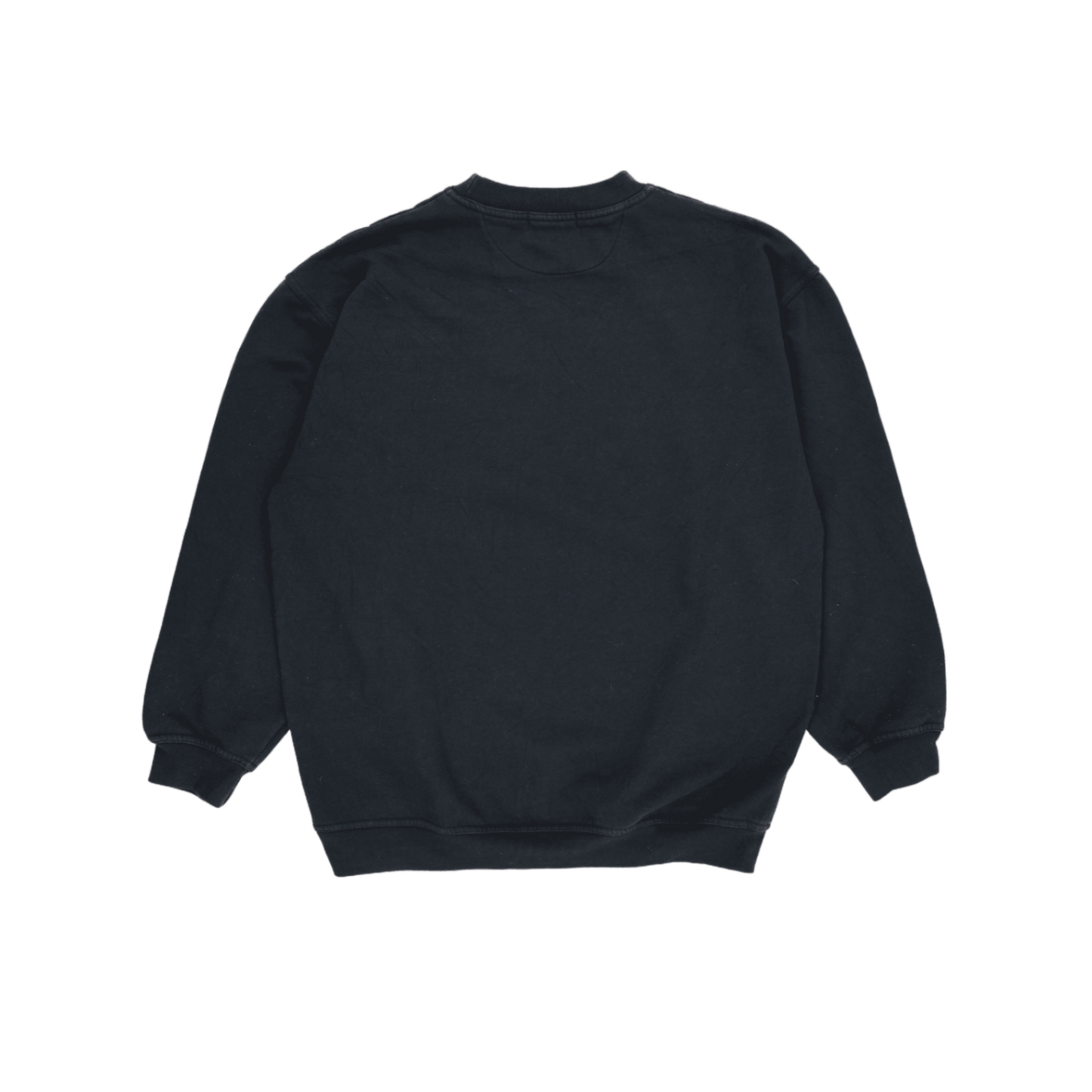 Naf Naf Black Vintage Sweatshirt Crewneck Size Large Cotton Blend