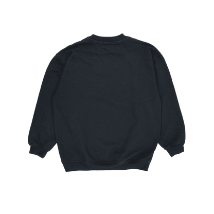 Naf Naf Black Vintage Sweatshirt Crewneck Size Large Cotton Blend
