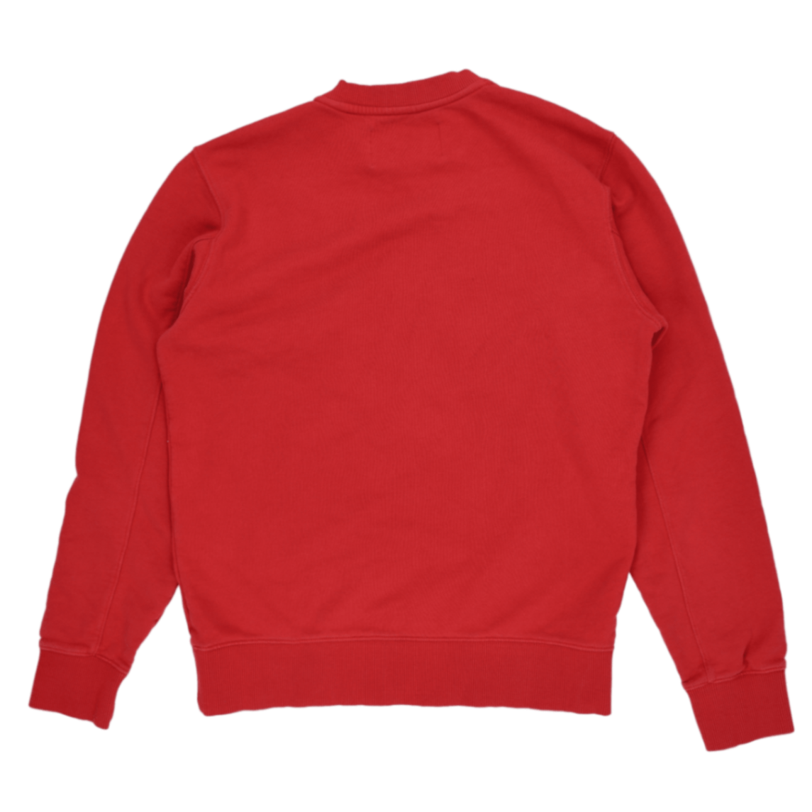 Calvin Klein Jeans Red Crew Neck Sweatshirt Small Cotton