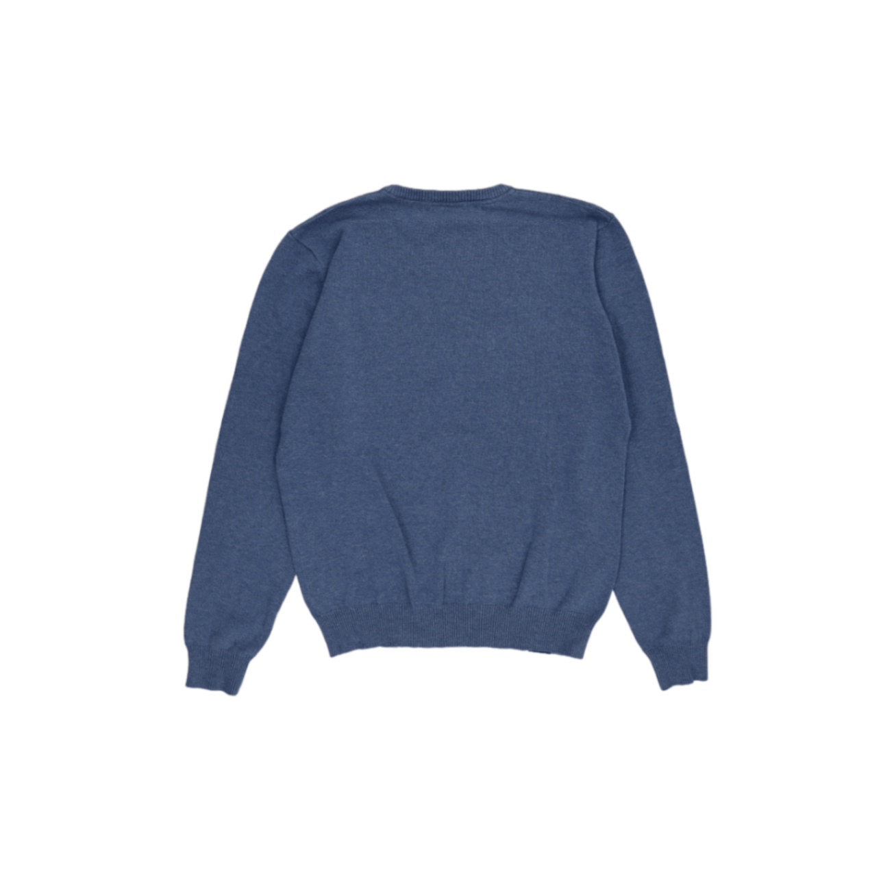 Diesel Blue Crew Neck Knit Jumper for Men Size Medium Cotton Blend