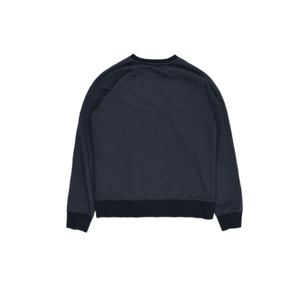 Nike Crew Neck Sweatshirt Dark Blue Medium Cotton Blend