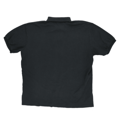 Polo Ralph Lauren Black Cotton Classic Polo Shirt XL Vintage