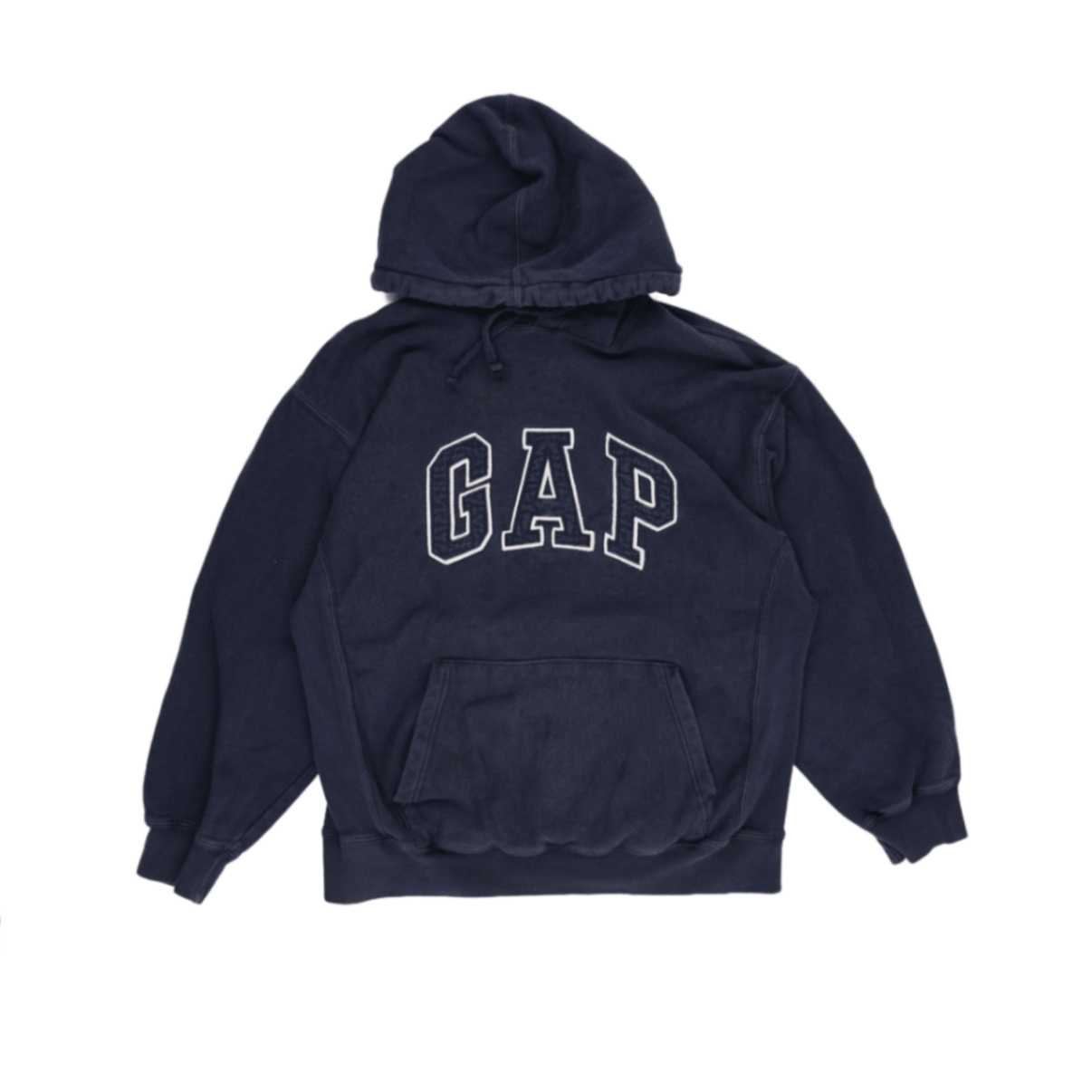 GAP Navy Blue Pullover Hoodie Men's Medium 100 Cotton