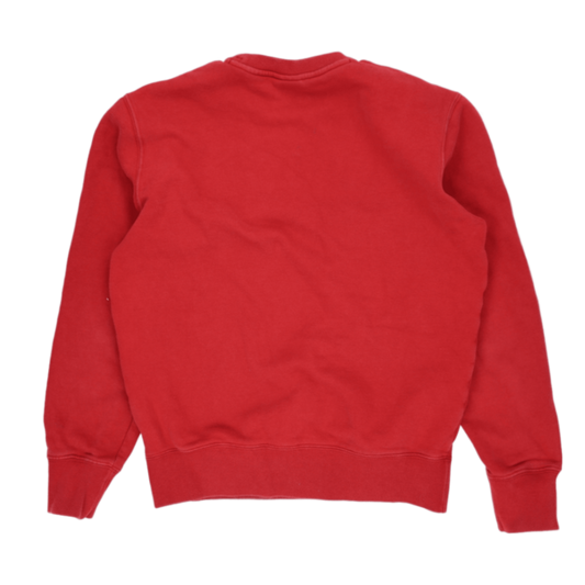 Champion Red Crew Neck Sweatshirt Men's Small Cotton Blend