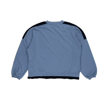Billabong Systems Vintage Light Blue Crew Neck Sweatshirt Men's Medium Cotton