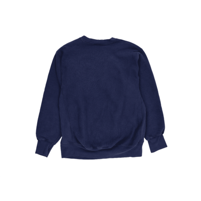 Lee Waterfront Vintage Navy Blue Crewneck Sweatshirt Size Large 95 Percent Cotton