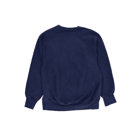 Lee Waterfront Vintage Navy Blue Crewneck Sweatshirt Size Large 95 Percent Cotton