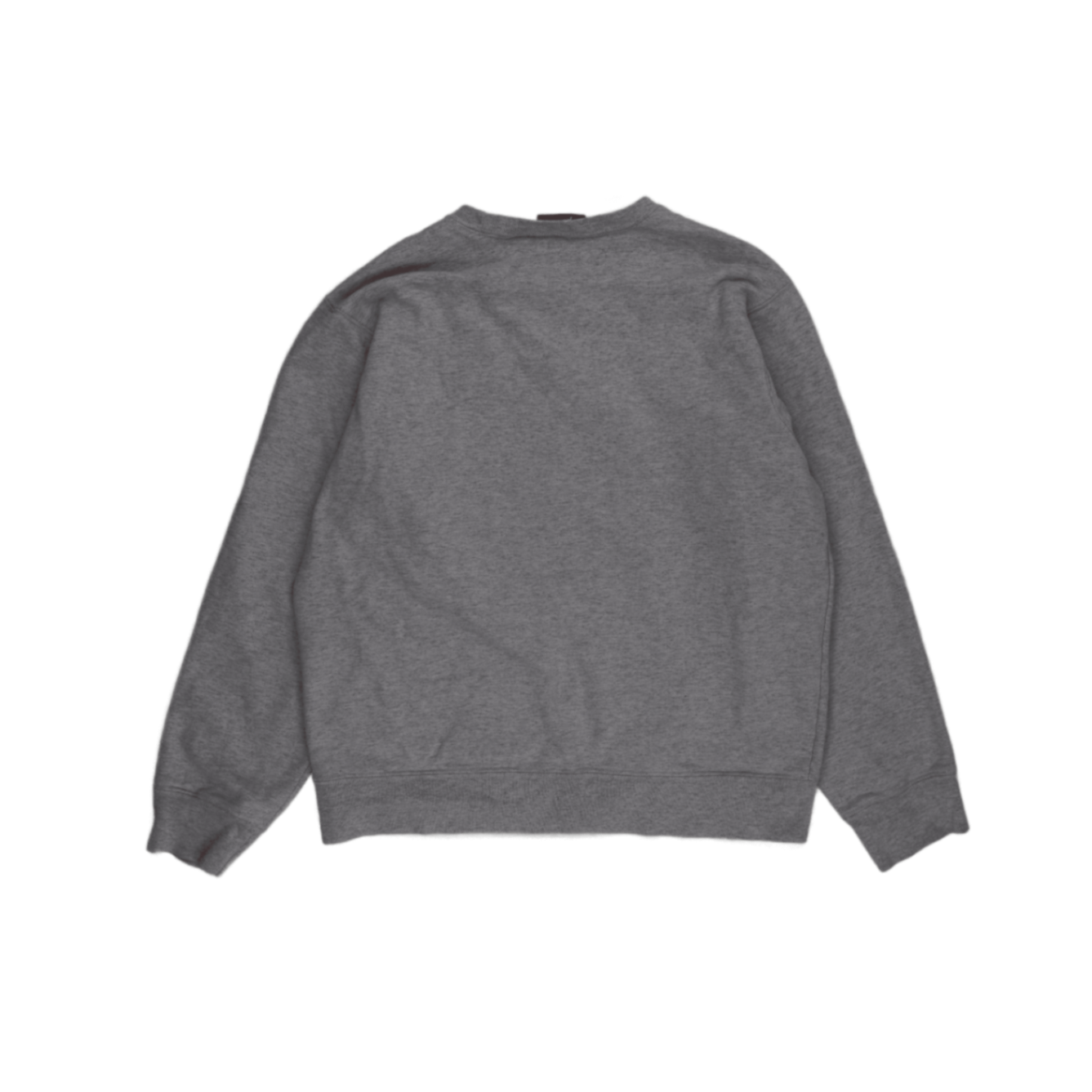 Supreme Crewneck Sweatshirt Grey Medium Cotton Blend Established 1994
