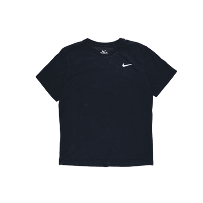 Nike Dri-FIT Black Crew Neck Cotton T-Shirt Size Small