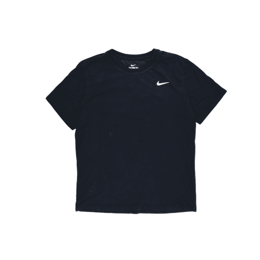 Nike Dri-FIT Black Crew Neck Cotton T-Shirt Size Small