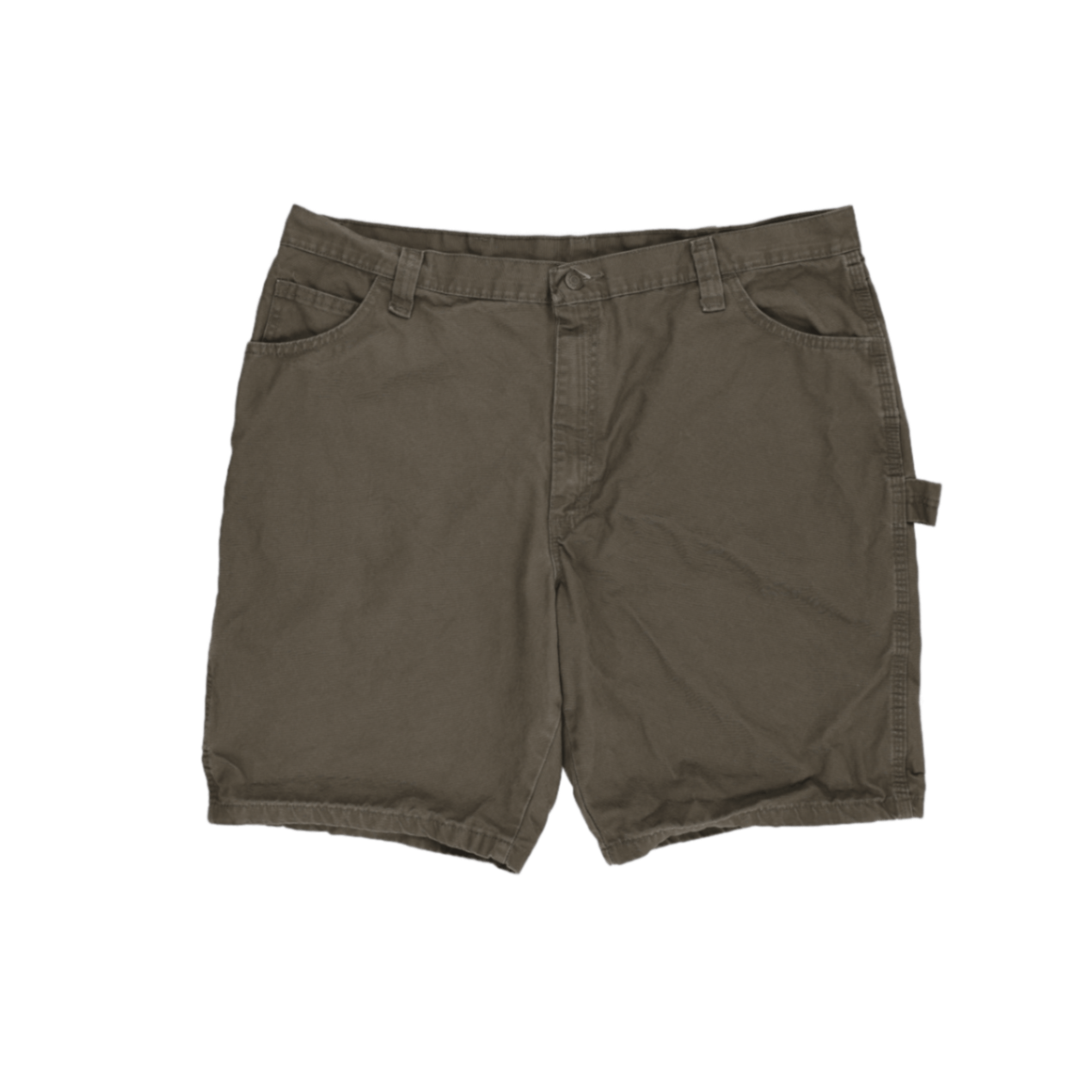 Wrangler Carpenter Olive Green Cotton Shorts Size 40 XL