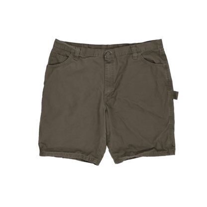 Wrangler Carpenter Olive Green Cotton Shorts Size 40 XL