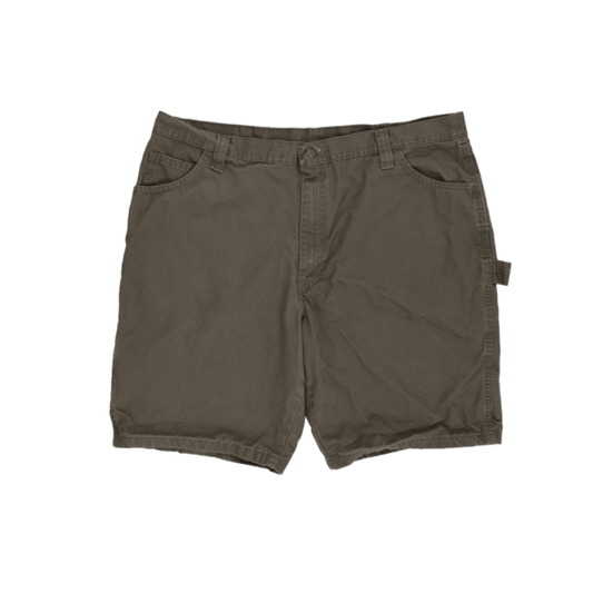 Wrangler Carpenter Olive Green Cotton Shorts Size 40 XL
