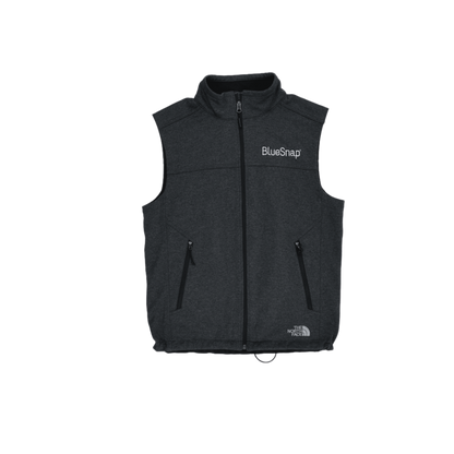 The North Face BlueSnap Softshell Gilet Charcoal Grey Small Polyester Blend Outdoor Vest