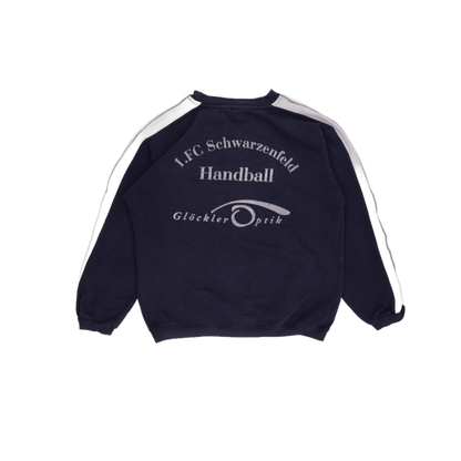 PUMA Vintage Navy Crewneck Sweatshirt Unisex XXL Cotton Blend 1.FC Schwarzenfeld