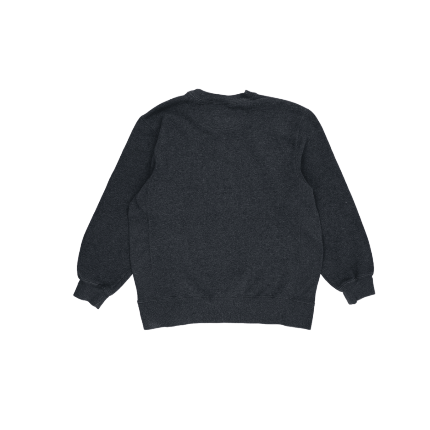 Reebok Charcoal Grey Crew Neck Sweatshirt XL 60 Cotton 40 Polyester Classic Fit Men's Activewear