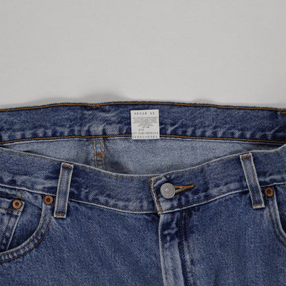 Levi's Vintage High Waisted Denim Shorts Blue W31 Cotton