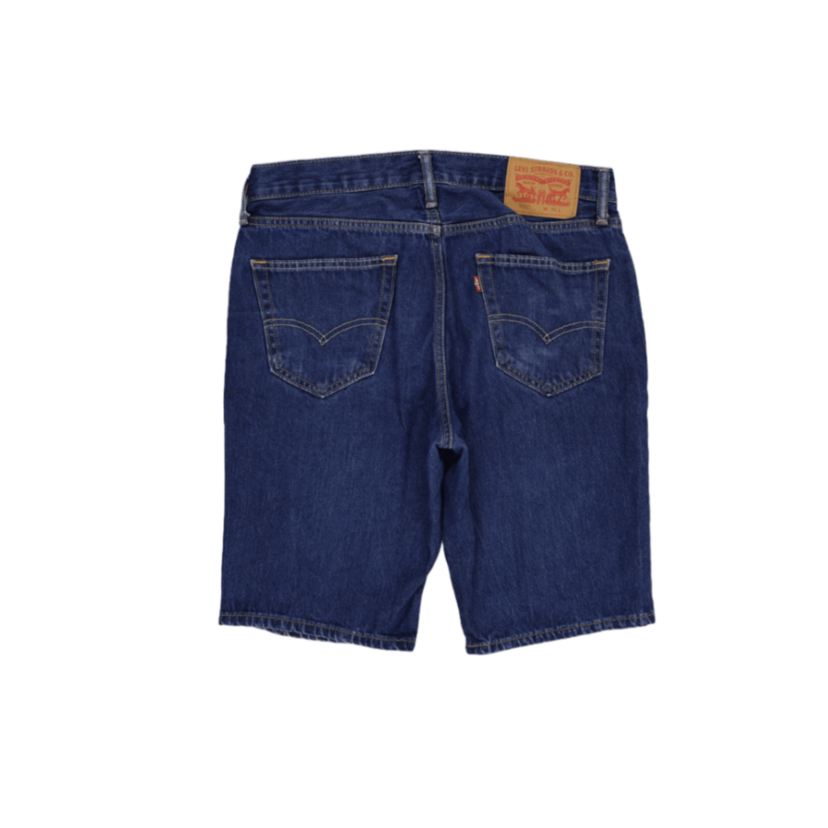 Levi's 541 Blue Denim Shorts W30 Cotton Vintage Men's Clothing 12in Inseam