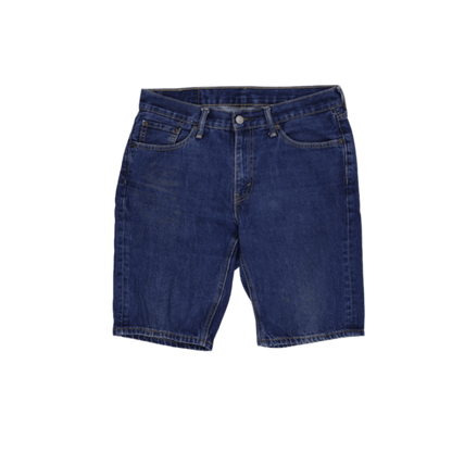 Levi's 541 Blue Denim Shorts W30 Cotton Vintage Men's Clothing 12in Inseam